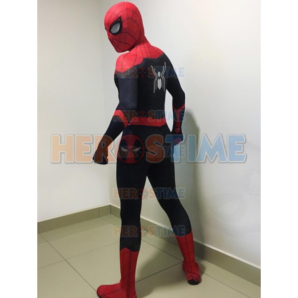 Spider Man Far From Home Peter Parker Spiderman Cosplay Costume for Kids M