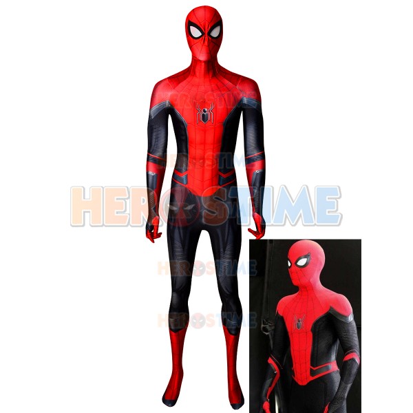 Spider Man Suit Far From Home Kids Adults Halloween Costume