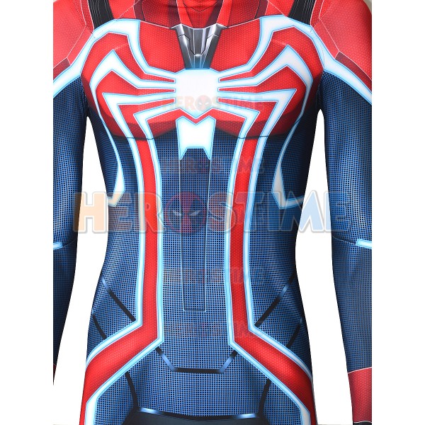 Newest Spiderman PS4 Velocity Suit Spiderman Cosplay Suit SC210 8