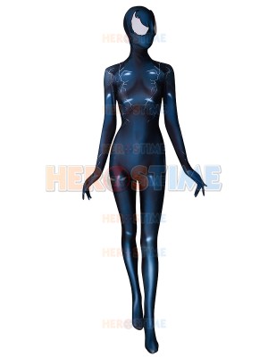 2018 Newest Female Venom Printing Cosplay Costume