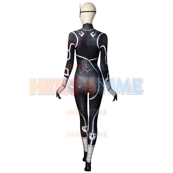 Black Cat Suit Spider Man The Heist Black Cat Cosplay Costume Adult Kid Suit - black cat costume roblox