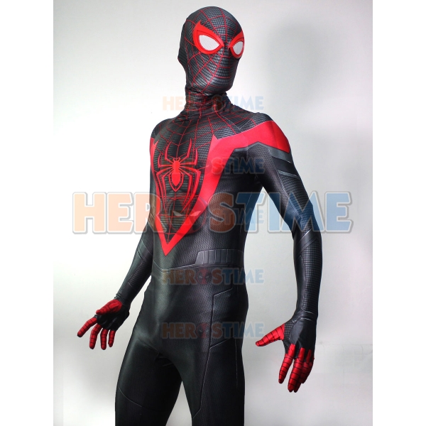 Miles Morales Spider-Man Cosplay  Spiderman cosplay, Spiderman costume,  Miles morales spiderman