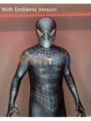 Spider 3 Black Suit 3D Printing Cosplay Costume