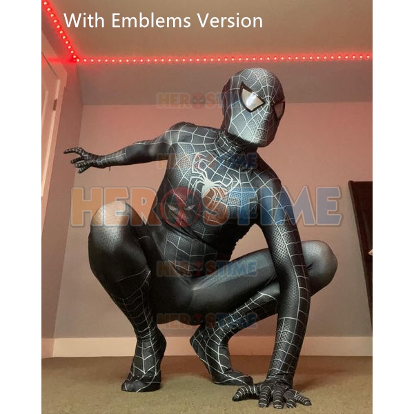 Spider-Man 3 Symbiote movie replica suit | RPF Costume and Prop Maker  Community | Black spiderman costume, Spiderman suits, Spiderman costume