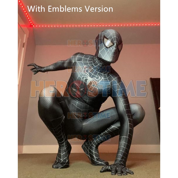 Spider 3 Black Suit 3D Printing Cosplay Costume