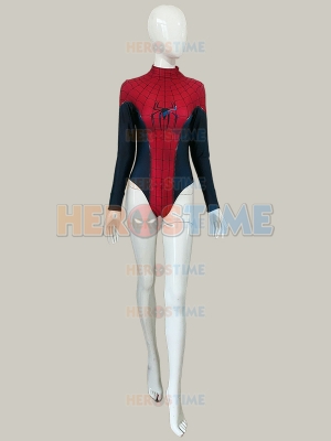 Felicia Hardy Black Cat Spider Woman Cosplay Leotard