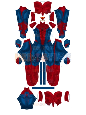 The Amazing Spider Suit Movie Cosplay Costume