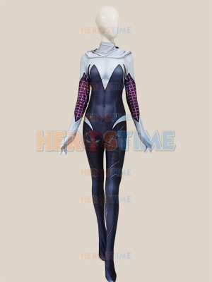 Spider 2 Gwen Stacy Costume with Female Musle 