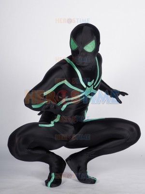 Shiny Spandex Big Time Spider Suit PS4 Games Costume