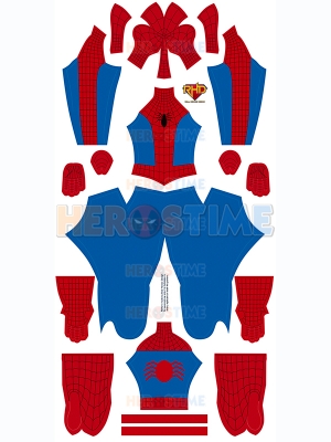 Classic Spider Romita Sr 7 Pieces Cosplay Costume