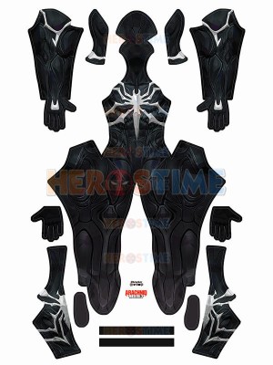 Spider Rivals Black Suit Symbiote Skin