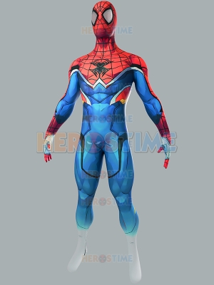 Spider Rivals Punk 2099 3D Printing Spandex Suit