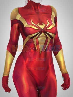 Rivals Iron Spider Ladies Cosplay Costume