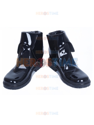 Star Wars: The Force Awakens White Soldier Black Cosplay Boots