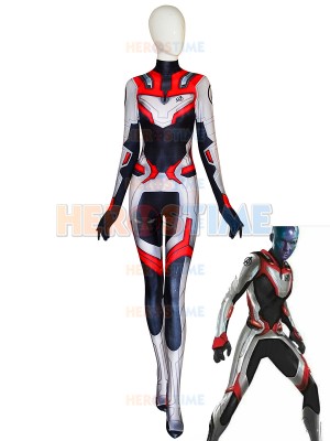 Endgame Quantum Realm Female Printed Cosplay Costume