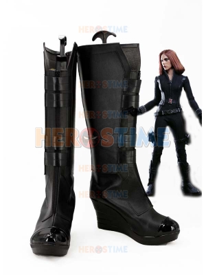 The Avengers Black Widow Superhero Cosplay Boots