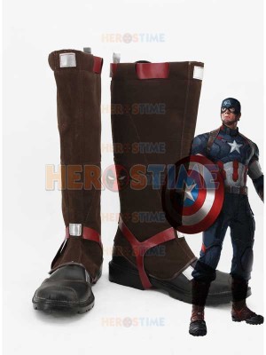 Captain America: Civil War Captain America Cosplay Boots