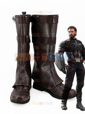 Captain America Avengers Infinity War Version Cosplay Boots