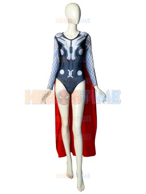 Thor Leotard Sexy Version Female Superhero Costume