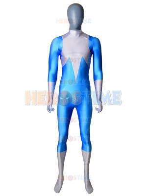 Frozone Suit The Incredibles 2 Dyesub Cosplay Costume No Mask