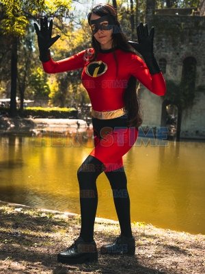 The Incredibles 2 Violet Parr Spandex Cosplay Costume