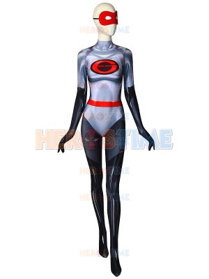 The Incredibles 2 Elastigirl V2 Printing Spandex Catsuit