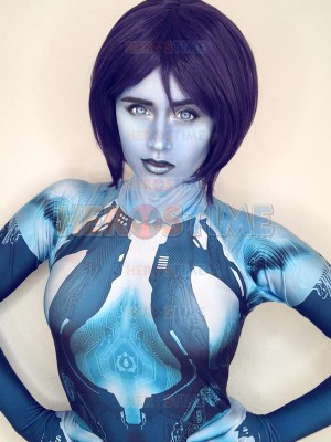 Halo Cortana Costume Video Game Girl Cortana Cosplay Suit