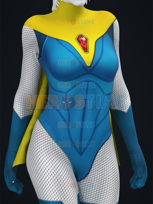 Blonde Blazer Mandy Dispatch Superhero Costume