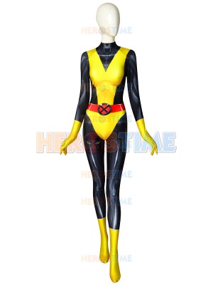 2018 Kitty Pryde X-men DyeSub Printing Superhero Costume