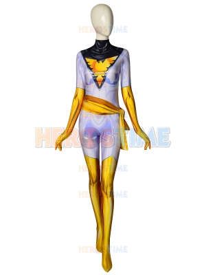 White Phoenix of the Crown Jean Grey Cosplay Costume