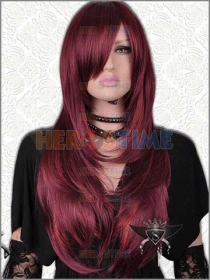 X-men Jean Grey Dark Red Superhero Wig