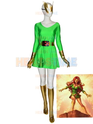 Original Marvel Girl Jean Grey Halloween Superhero Costume