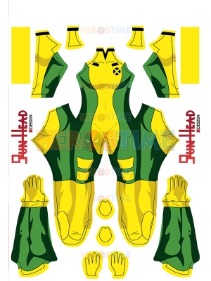 Rogue X-men 97 Printing Cosplay Costume
