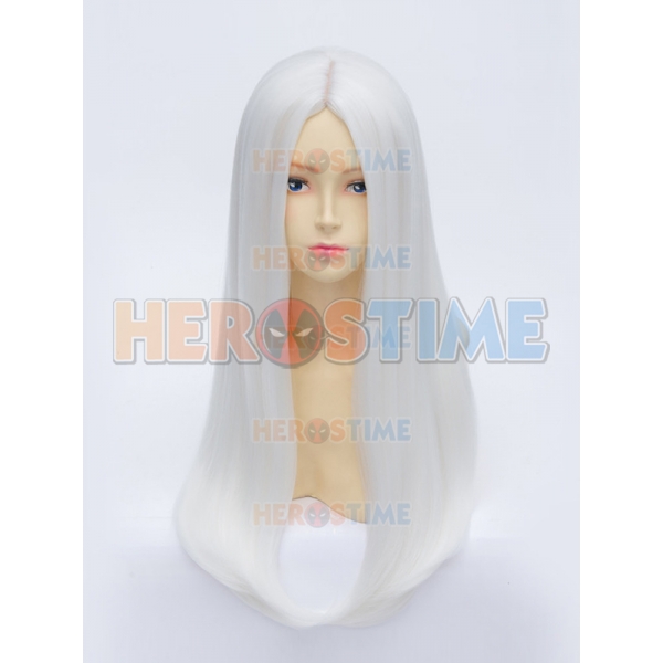 60cm X Men Storm White Superhero Cosplay Wig