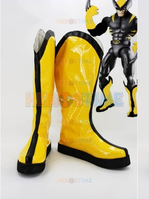 X-men Wolverine Yellow Version Superhero Cosplay Boots