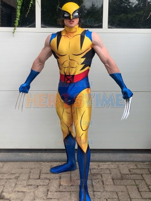 Wolverine X-men 97 Printing Cosplay Costume No Mask