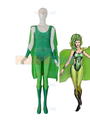 X-men Polaris Lorna Dane Female Superhero Costume