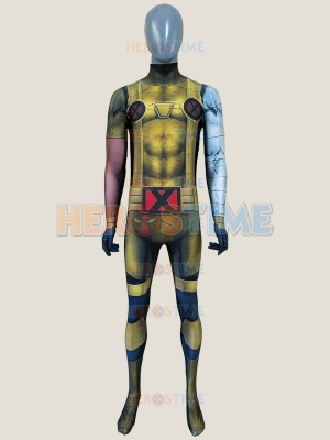 Cable X-men Male Printing Cosplay Costume