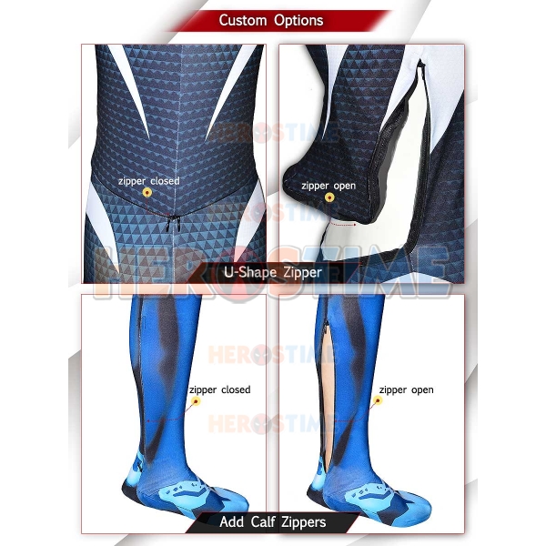 Blue Lantern Corps 3D Printed Blue Lantern Costume No Eyemask