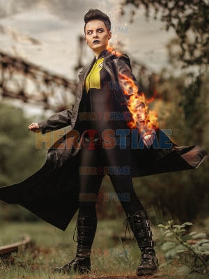 Deadpool 2 Negasonic Teenage Warhead V1 Spandex Superhero Costume