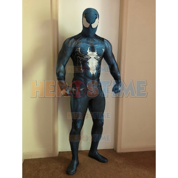 Spider-Man Venom Symbiote Black Suit CLASSIC Cosplay Costume