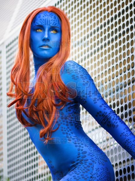 X men Mystique 3D Print Cosplay Costume XC120