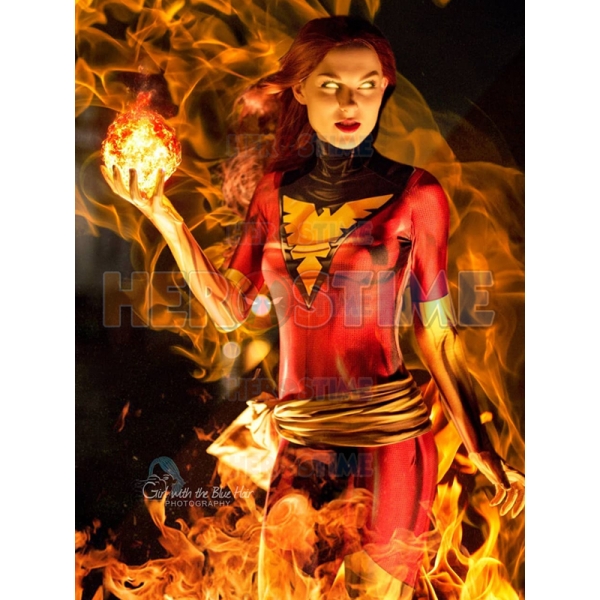 Dark Phoenix Costume X-Men Phoenix Cosplay Costume