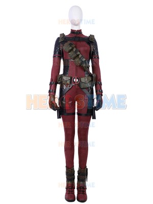 2018 Newest Lady Deadpool Deluxe Cosplay Superhero Costumes