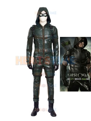 The Arrow Season 5 Arrow Cosplay Costume Full Set