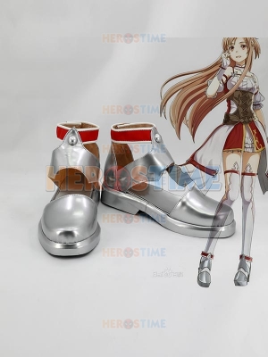 Sword Art Online Hollow Realization Yuuki Asuna Female Cosplay Boots