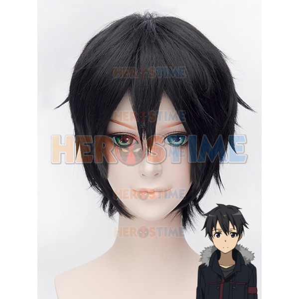 Sword Art Online Kirito Black Short Coslay Wig