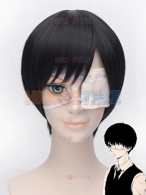 Tokyo Ghoul Ken Kaneki Black Cosplay Wig