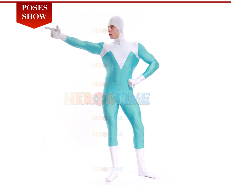 The Incredibles Frozone Costume Frozone Supersuit-1