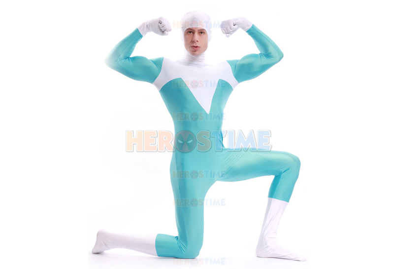 The Incredibles Frozone Costume Frozone Supersuit-5